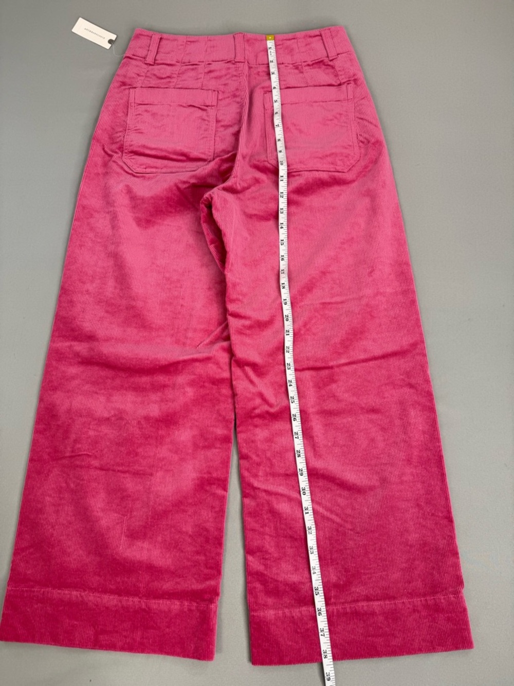 Anthropologie Maeve Colette Pink Corduroy Pants Size 29 NWT - Picture 6 of 12